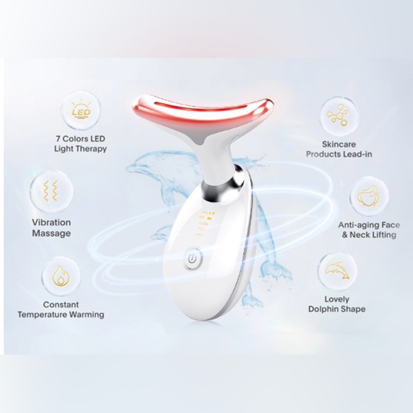 NWT! Seven color beauty device for face neck🌸 - Picture 6 of 11